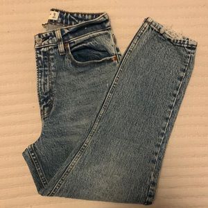 Abercrombie & Fitch The Mom High Rise jeans Curve Love